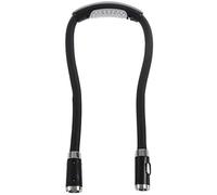 Eighosee Hugged Light Lampe de lecture LED portable à suspendre Lampe à suspendre pour livre Lampe de cou Noir