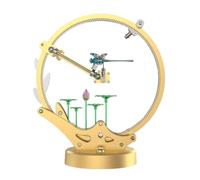 Eighosee Kit de Modèle de Libellule Mécanique à Monter Soi-Même, Puzzle 3D en Métal, Décoration D'Assemblage, Ornements, Artisanat, Cadeau Fait à la Main