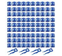 Eighosee Kit de Verrouillage de Port RJ45 avec Clé, Bloqueur de Sécurité de Port Ethernet, Capuchon Anti-Poussière Protecteur pour Ports de Routeur et D'Ordinateur.