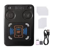 Eighosee Lecteur de Carte à Puce NFC RFID Smart Chip Card Reader Copier +3XCUID/UID Card IC 13.56Mhz ID 125K 250K 375K RFID Token Clone Duplicator