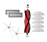 Eighosee Lot de 10 accessoires d'aspirateur pour aspirateur S5 Max S50 S6 S60 HEPA Brosse latérale principale