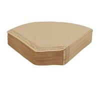 Eighosee Lot de 100 cafetières en bois écru original pour machine à café 102 filtrants