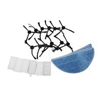 Eighosee Lot de 23 accessoires pour aspirateur robot compatible V3s Pro V3 V5 V5s Pro (12 brosses latérales + 6 filtres HEPA + 5 serpillères)