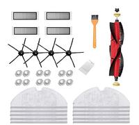 Eighosee Lot de 33 brosses latérales lavables pour aspirateur S5 Max S6