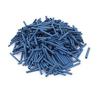 Eighosee Lot de 600 gaines thermorétractables 2 mm/2,5 mm/3 mm 2:1 Bleu