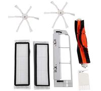 Eighosee Lot de 7 pièces d'aspirateur pour aspirateur Xiaowa Filtre HEPA Brosse latérale Brosse principale et couvercle