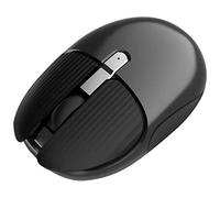 Eighosee M106 Souris optique sans rechargeable avec récepteur pour ordinateur de bureau Noir 2,4 G