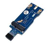 Eighosee Mini adaptateur PCI-E vers USB avec module slot pour module WWAN/LTE (installation verticale)