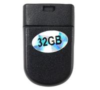 Eighosee Mini clé USB 2.0 de 32 Go avec mémoire de stockage Noir