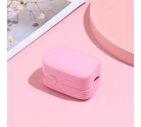 Eighosee Mini Lampe de Photothérapie pour Ongles, Dissolvant Efficace et Rechargeable, Réparation des Dommages, Nettoyage des Ongles, Lumière Électronique au (Rose)