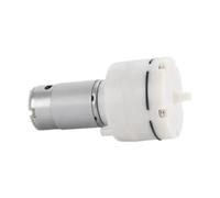 Eighosee Moteur de Pompe à Vide Microphone RS555 12 V 15 L/Min Pompe à Air Électrique à Faible Bruit Machine de Revêtement sous Vide Pompe à Air Pompe pour Aquarium