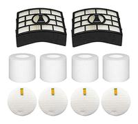 Eighosee NV650 Aspirateur pour Rotateur NV650, NV650W, NV651, NV652, 4 Mousse & Feutre + 2 Hepa, Pièce de rechange