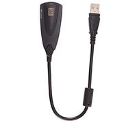 Eighosee Ordinateur de bureau USB 7.1 avec carte son stéréo 7.1 canaux accessoires informatiques