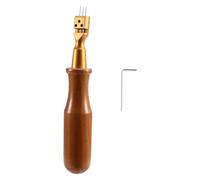 Eighosee Outil D'Accordage de Piano avec Manche en Bois, Maillet, Marteau, Clé, Levier D'Accordage, Outil D'Entretien de Piano