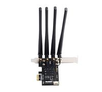 Eighosee PC BCM94360CD Adaptateur PCI-E WiFi Bluetooth 4.0 1750 Mbps pour MacOS Airdrop Handoff Continuity BCM94360 Carte réseau Wifi