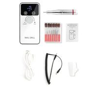 Eighosee Perceuse à Ongles Électrique 45000 /Min, à Ongles Rechargeable, Accessoires pour Vernis à Ongles en Gel, Ponceuse à Faible Bruit