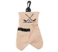 Eighosee Porte-Sac de Rangement pour Balles de Golf ce Cadeau de Golf Amusant Ne Manquera Pas de Faire Rire Rangez Vos Accessoires de Golf, Marron