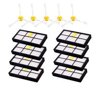 Eighosee Pour 880 980 860 960, 10 pièces HEPA et 5 brosses latérales accessoires robotiques aspirateurs (séries 800 et 900)