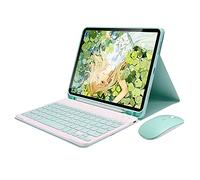 Eighosee Pour PC Pro 11 pouces (clavier sans +souris+étui+stylo+verre trempé+autocollant+sac) Bleu