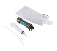 Eighosee Purificateur d'eau ExtéRieur Filtre à Eau Paille Eau Mini SystèMe de Filtration de Filtre pour Les ActivitéS de Plein Air d'urgence