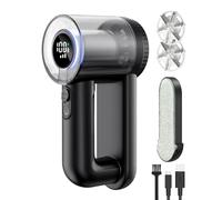 Eighosee Rasoir à Tissu Portable pour, Épilateur Électrique, Rasoir à Tissu à Affichage Numérique pour L'Élimination des Poils et des Bouloches