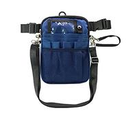 Eighosee Sac Banane D'InfirmièRe Ceinture D'Allaitement Organisateur Sac de Taille Ciseaux D'InfirmièRe Kit de Soins Mallette à Outils Rangement ÉPaule Poitrine Sac Bleu