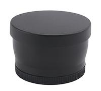 Eighosee Téléobjectif téléobjectif 58 mm 2 x convertisseurs pour 18-55 mm