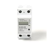 Eighosee Tuya Compteur d'énergie WiFi sur rail DIN Smart Télécommande Interrupteur électronique Compteur de fréquence AC 220 V Kwh