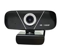 Eighosee Webcam HD 1080p avec microphone de réduction du bruit intégré, caméra USB grand écran pour PC/ordinateur portable/ordinateur de bureau