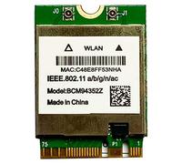 Eighosee Wireless Hackintosh Bcm94352Z Bcm94360Ng Carte WiFi Ngff M.2 1200 Mbps Bluetooth 4.0 Ngff 802.11Ac WLAN Adaptateur Dw1560