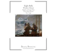 Eight Bells Cross Stitch Pattern - Winslow Homer - Large Size Edition: Regular and Large Print Cross Stitch Pattern