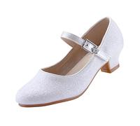 EIGHT KM EKM7015 Filles Talons Bas Mary Jane Robe Formelle Pompes Paillettes Scintillantes Chaussures