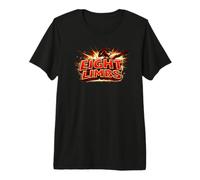 Eight Limbs Kickboxing Nak Muay Thai Boxing Fighter Cadeau T-Shirt Haut de Gamme
