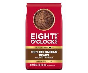 Eight O'Clock Café 100 % Arabica Colombian Peaks, moyennement torréfié, certifié casher, 590 ml
