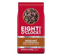 Eight O'Clock Coffee Noisette, moyennement torréfié, café entier en grains, 590 ml, 100 % Arabica, certifié casher