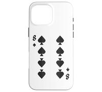 Eight of Spades Deck of Cards Costume de Groupe d'halloween Coque pour iPhone 16 Pro Max