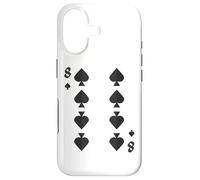 Eight of Spades Deck of Cards Costume de Groupe d'halloween Coque pour iPhone 17