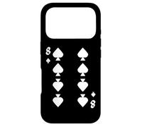 Eight of Spades Deck of Cards Costume de Groupe d'halloween Coque pour iPhone 17 Pro