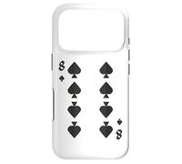 Eight of Spades Deck of Cards Costume de Groupe d'halloween Coque pour iPhone 17 Pro