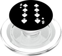 Eight of Spades Deck of Cards Costume de Groupe d'halloween PopSockets PopGrip pour MagSafe