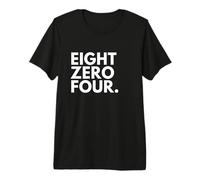 Eight Zero Four indicatif régional 804 Richmond Virginia T-Shirt Haut de Gamme