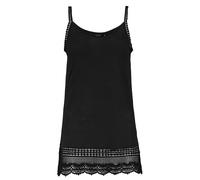 Eight2Nine Femmes Débardeur Robe Spaghetti Dentelle et Détails Robe