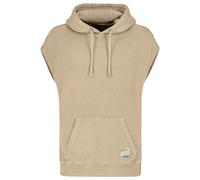 Eight2Nine Sweatshirt à capuche sans manches pour hommes avec poche kangourou et