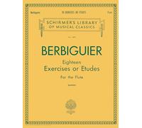 Eighteen Exercises or Etudes. Solo pour Flûte Traversière.