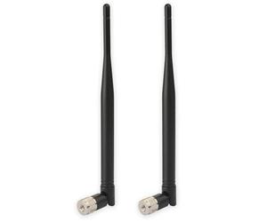 Eightwood 868 MHz Antenne SMA Adaptateur Inclinaison et Astuce SMA Connecteur NFC RFID Antenne 2Pcs pour GSM Radio sans Fil WiFi Homematic CCU3 CCU2 CC1101 Jambon Radio