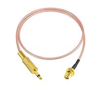 Eightwood Adaptateur SMA femelle vers prise jack mâle mono TS mâle 3,5 mm 4,8 m