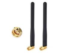 Eightwood Antenne 433mhz Antenne SMA GSM Vertical Omni Directionnel NFC RFID Connecteur SMA pour GSM CB Radio sans Fil CCU2 CC1101 Ham Radio 2 Pcs