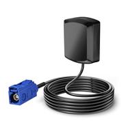 Eightwood Antenne GPS Autoradio Adaptateur Fakra C avec 300cm câble GPS Fakra Antenne Fakra pour Voiture DVR GPS Module Antenne de Suivi GPS Système de Navigation GPS Récepteurs