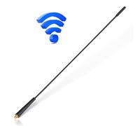 Eightwood Antenne Voiture Antenne Toit Voiture FM Dab Antenne Radio Voiture Universelle 41CM avec réception FM/AM/Dab Antenne Voiture Amplifiée Puissante