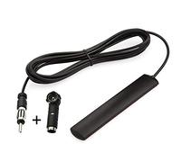 Eightwood Antenne Voiture FM Adaptateur Patch Antenne 3 mètres Câble Pare Brise Pâte Antenne + Adaptateur DIN 41585 Femelle à ISO pour Camions Dab Radio